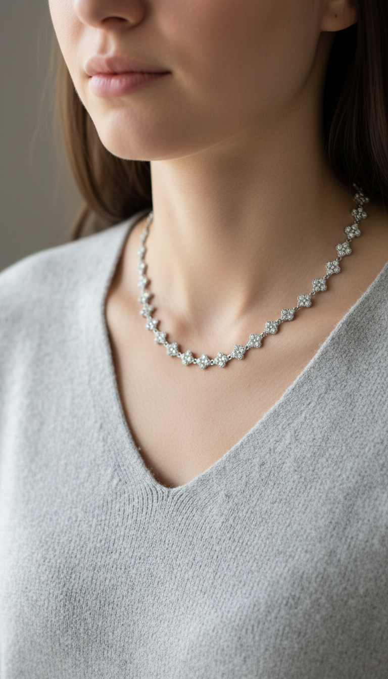 Collana Quadrifoglio – Silver