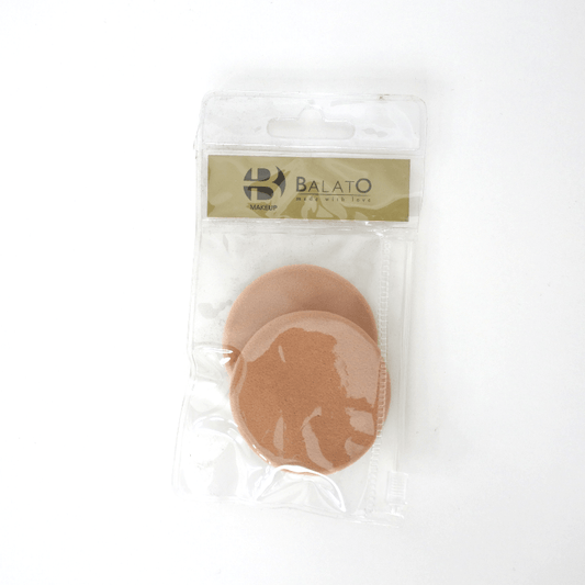 2 Spugne Viso Tonde Misura Grande Nude